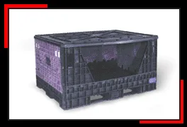 Plastic bulk containers, 1 of 4