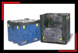 Plastic bulk containers, 2 of 4
