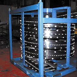 Blue steel conveyors, 1 of 3