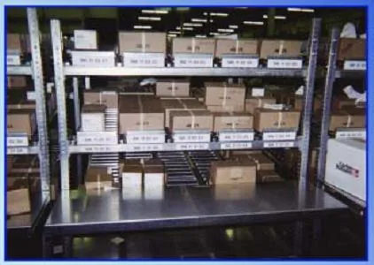 Carton flow, 2 of 5