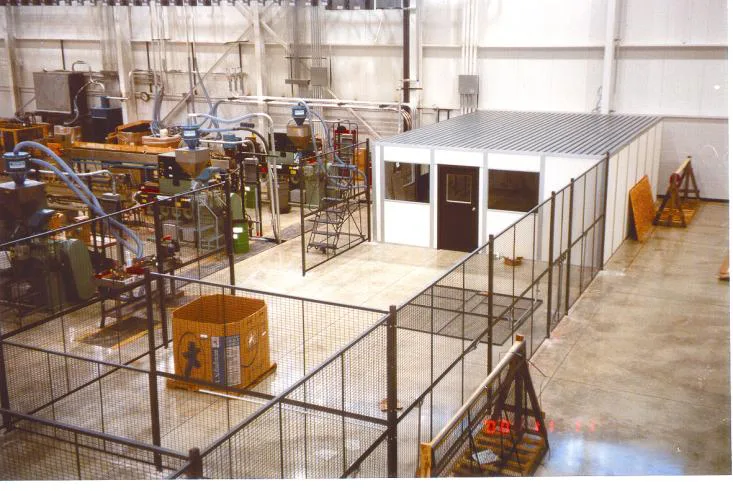 Mezzanine and in-plant office, 1 of 4